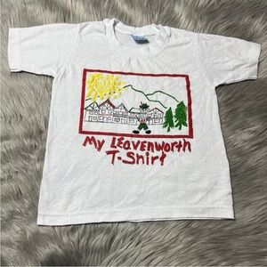 Vintage 90s Kids My Leavenworth WA T Shirt